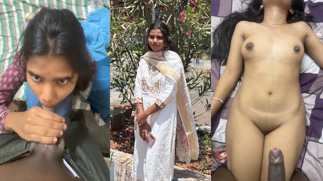 Mallu Slim GF First Time Deep Blowjob Fucking