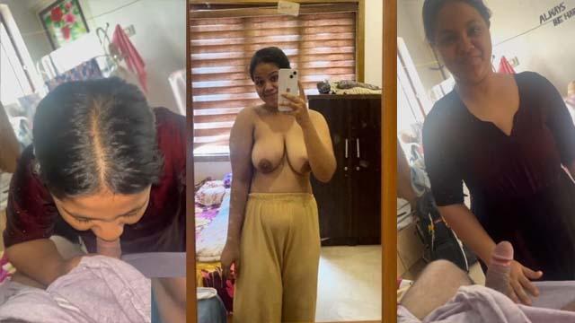 School Teacher South Squeezing Boobs Deep Blowjob Video